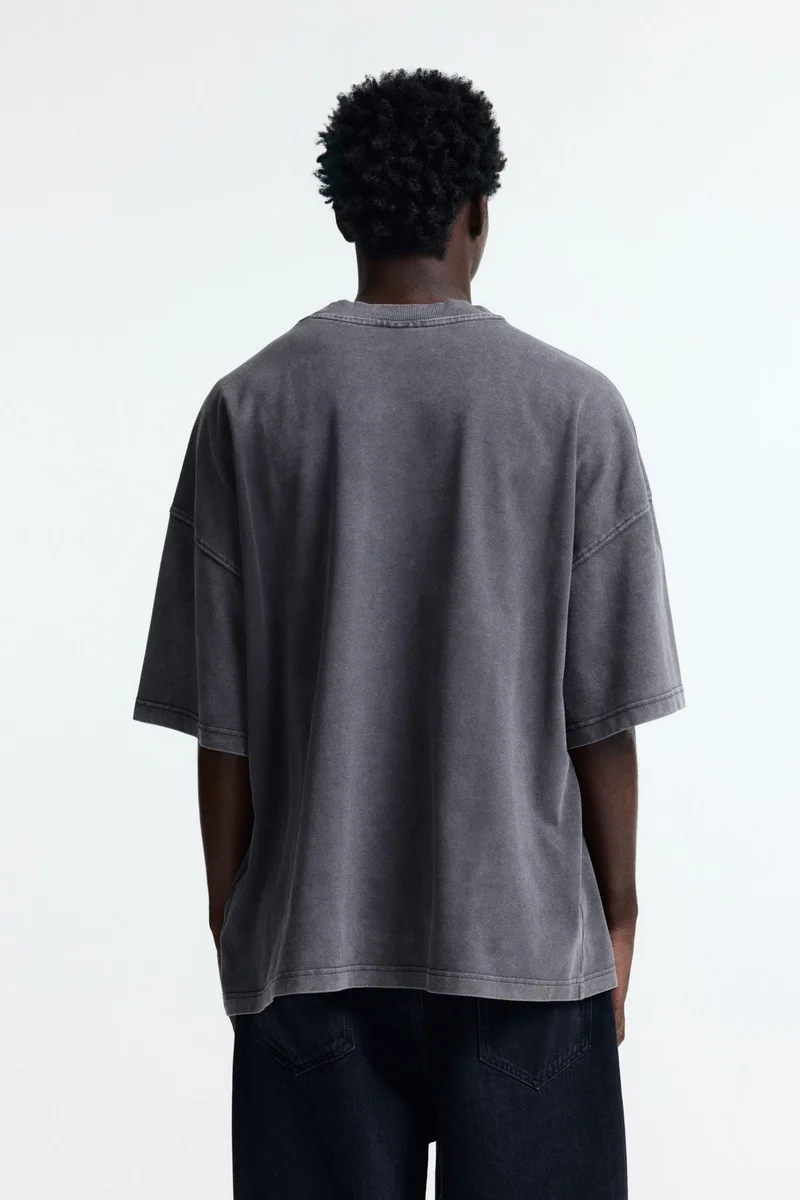 H&M  Oversized Fit T-shirt for Men | Best Price UAE
